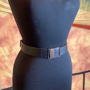 Topshop Seatbelt Buckle Leather Belt